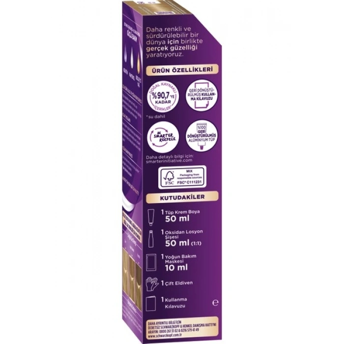 Palette 8-0 Koyu Sarı Saç Boyası