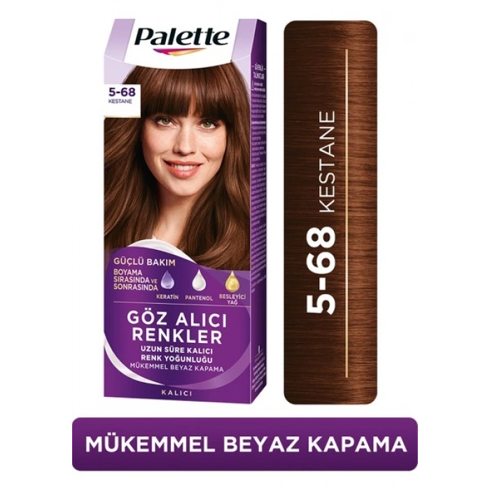 Palette Saç Boyası 5-68 Kestane Saç Boyası