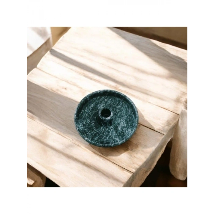 Palo Santo Tütsülük, Oval Şekilli, Siyah Seramik