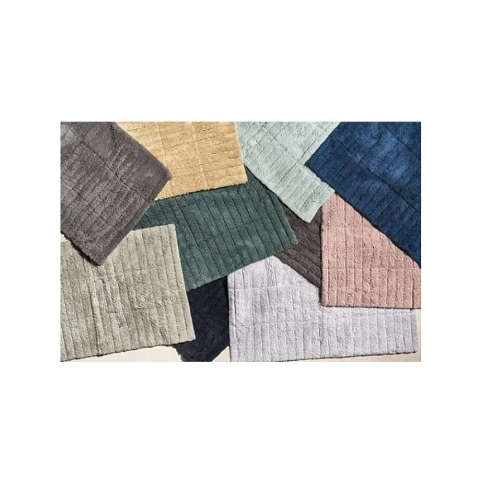 Pamuk Banyo Paspası - Siyah, 80 x 50 cm