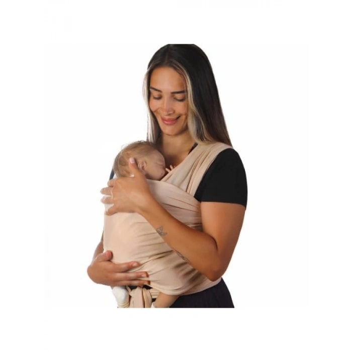 Pamuklu Ergonomik Bebek Sling Taşıma Şalı