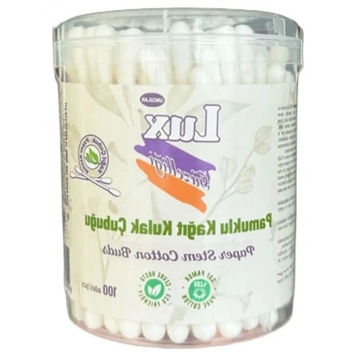 Pamuklu Kağıt Kulak Çubuğu 100 Adet
