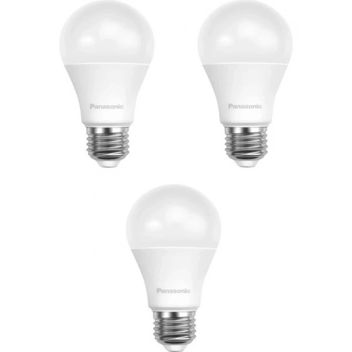 Panasonic 4,9W (40W) E27 LED Ampul 27000K Sarı Işık - 3 Adet