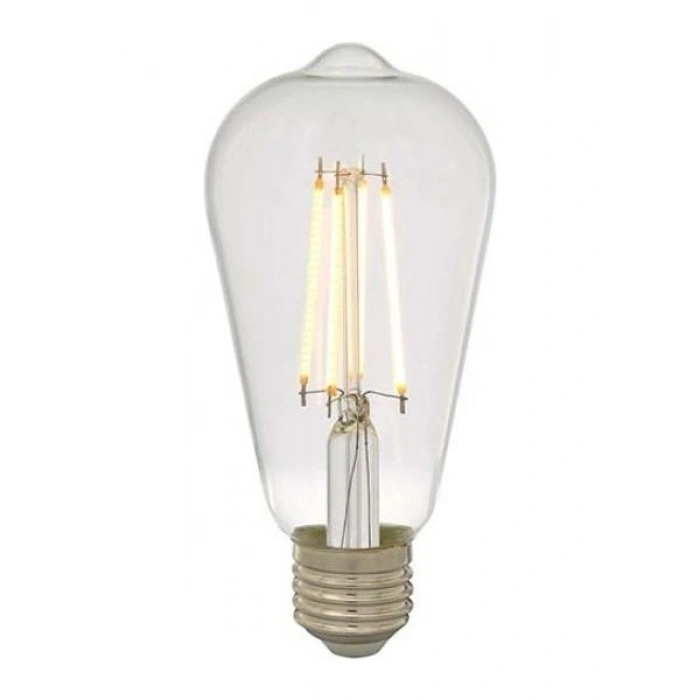 Panasonic E27 ST64 Filaman 7W Ampul 2700K 440LUMEN