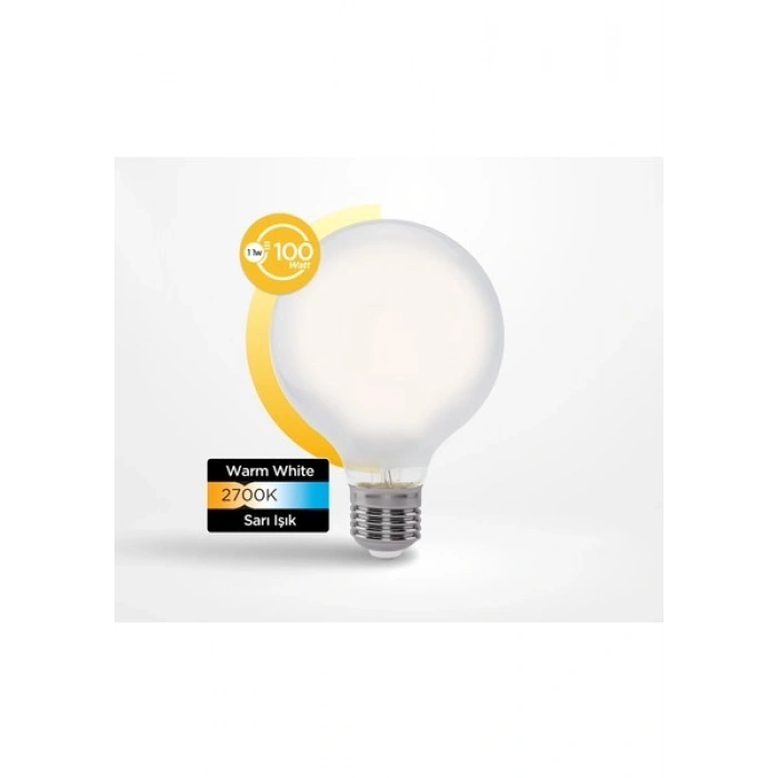 Panasonic Filament Ampul E27 11W 1521LM 2700K Milky