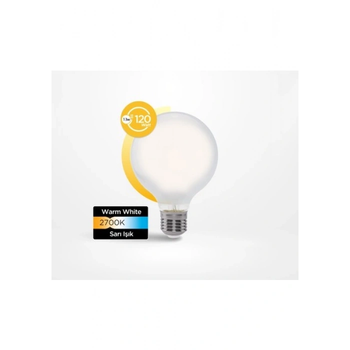 Panasonic Filament Ampul E27 13W 2000LM 2700K Milky