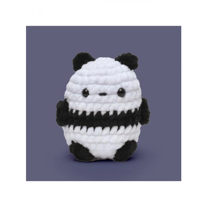 Panda Amigurumi Tığ Kiti - Örgü Seti