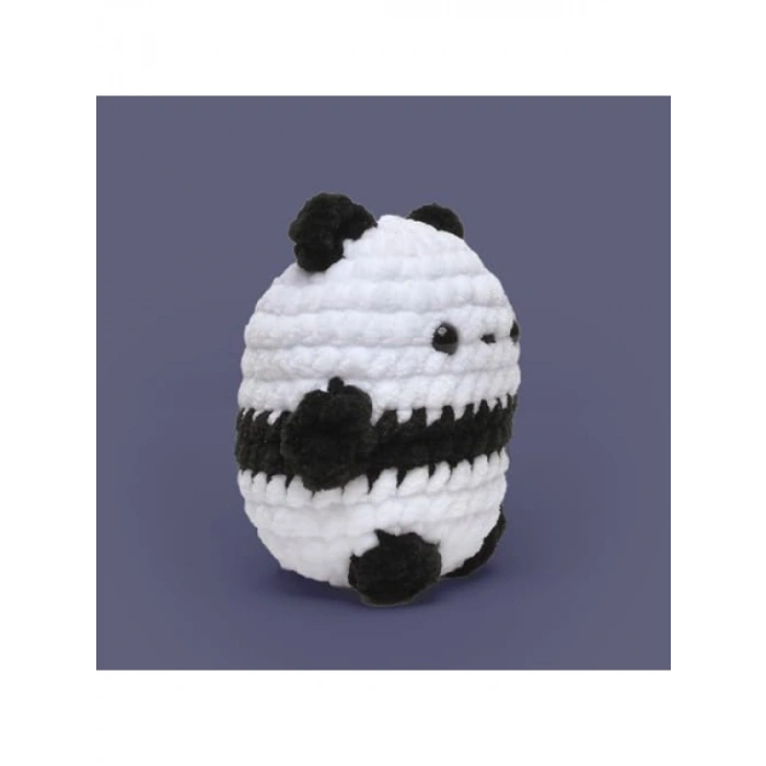 Panda Amigurumi Tığ Kiti - Örgü Seti