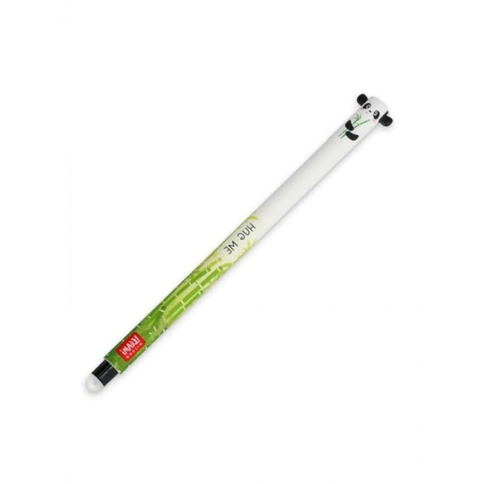Panda Figürlü 0.7 mm Siyah Renk Jel Kalem, Yumuşak Yazım Deneyimi