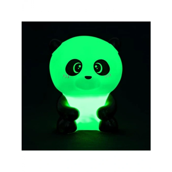 Panda Temalı Gece Lambası - 4 Renk, 20 Saat Kullanım Süresi