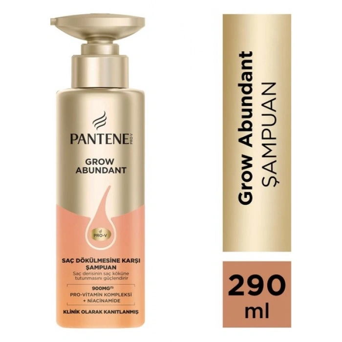 Pantene Grow Abundant Saç Dökülmesine Karşı Şampuan 300ML