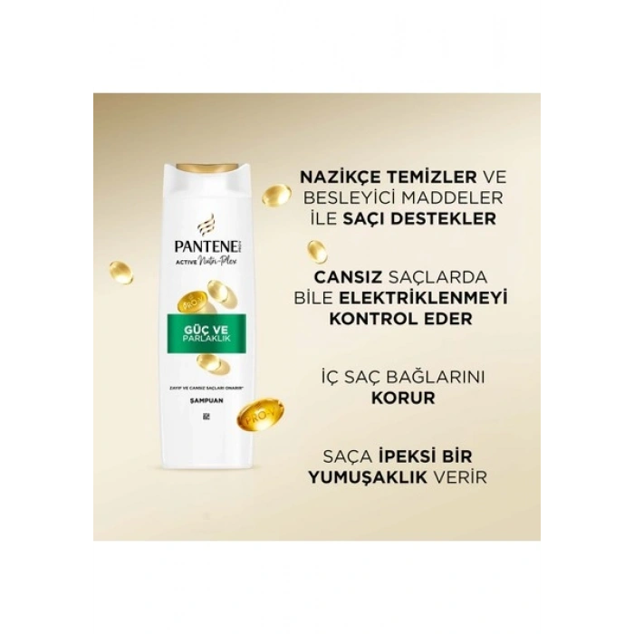 PANTENE GUC VE PARLAKLIK SAMPUAN 625ML