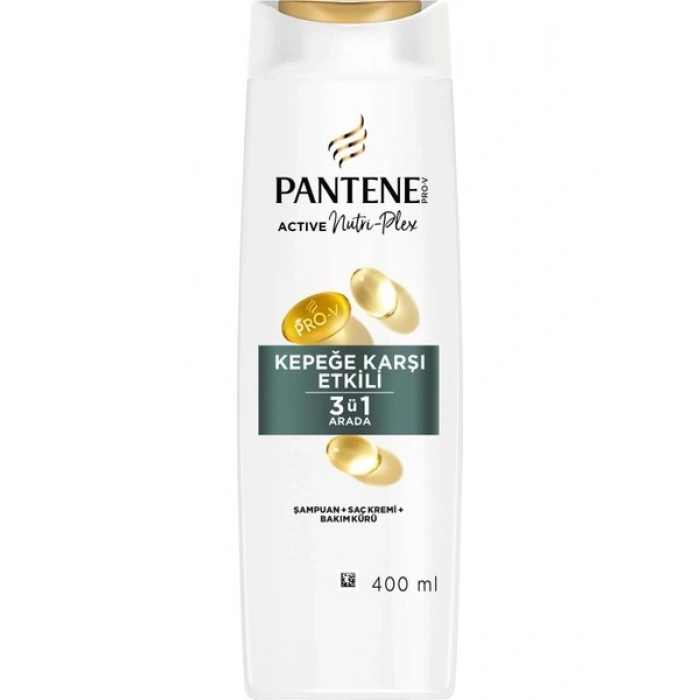 Pantene Kepek Karsıtı 3ü 1 Arada Şampuan 400Ml