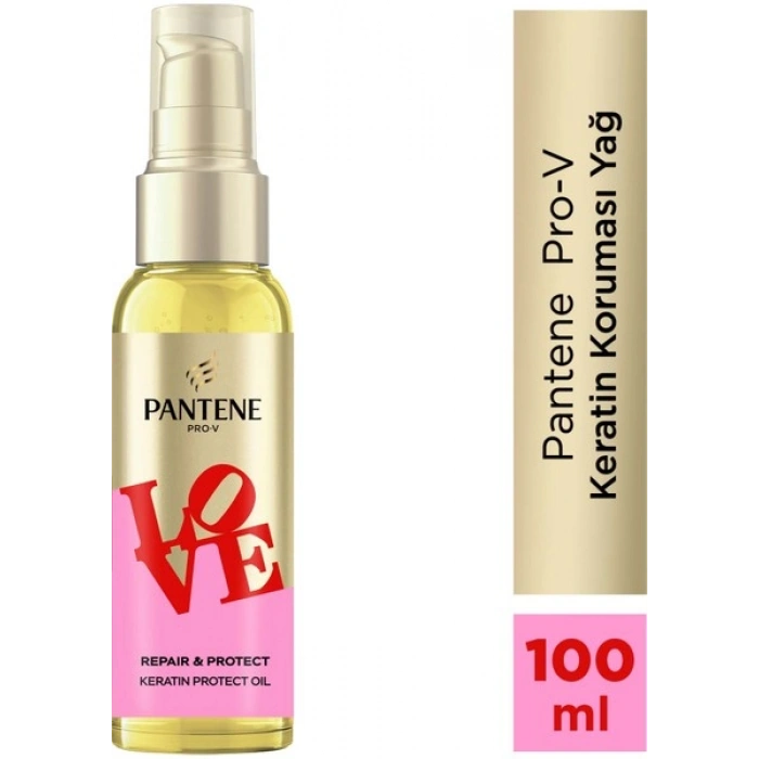 Pantene Love Edition Pro-V Keratin Koruması Saç Yağı 100ML