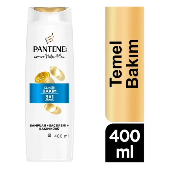 Pantene Temel Bakım 3ü 1 Arada Şampuan 400Ml