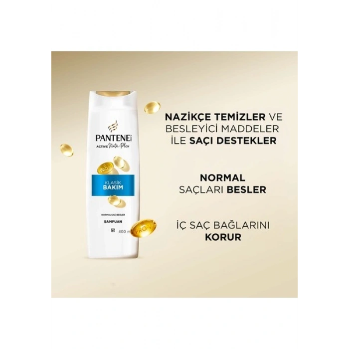 Pantene Temel Bakım Şampuan 400Ml