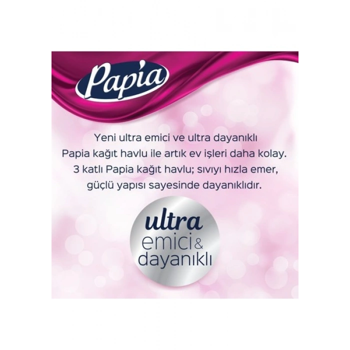 Papia Kağıt Havlu 12 Rulo