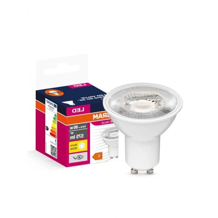 PAR16 6.9W Sıcak Beyaz LED, 10’lu Paket, Ekonomik ve Enerji Tasarruflu