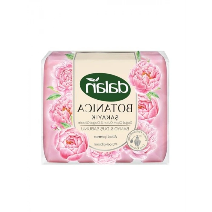 Parabensiz Şakayık Banyo ve Duş Sabunu (150g x 4)