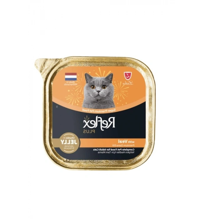 Parça Etli Jöleli Yetişkin Kedi Maması 85 Gr - Dana Aromalı