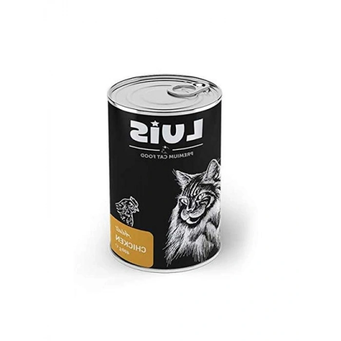 Parça Tavuk Etli Kedi Konservesi - 400 GR x 12 Adet