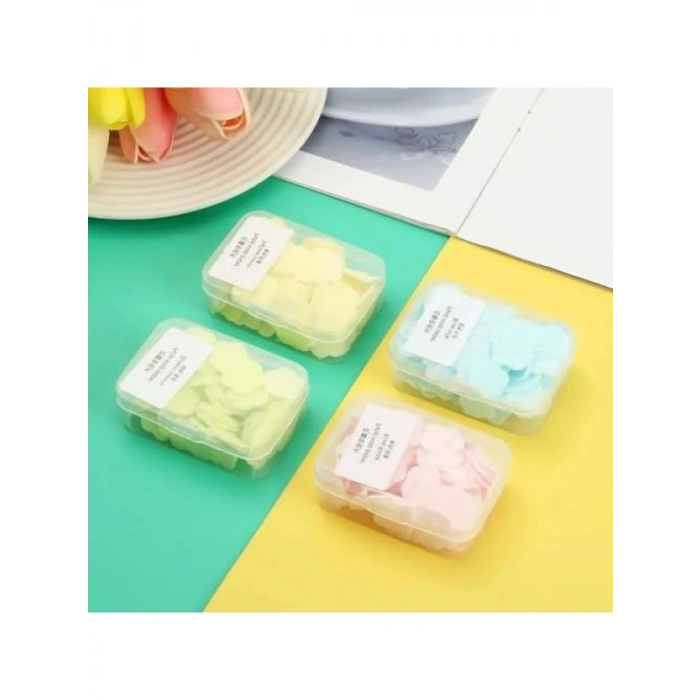 Parfümlü Eriyen Mini Kağıt Sabun - Taşınabilir El Sabunu