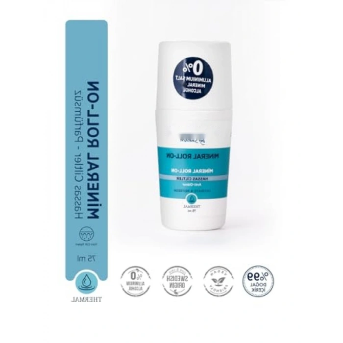Parfümsüz Roll-On Deodorant Hassas Ciltler İçin