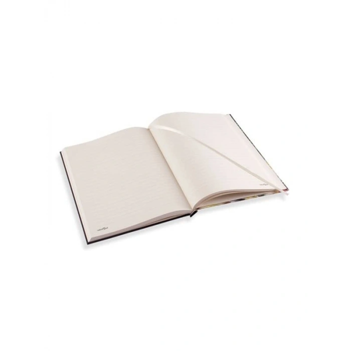 Paris Temalı Çizgili Mini Defter