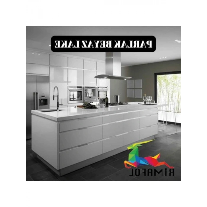 Parlak Beyaz Yapışkanlı Folyo, 61 cm x 4 m Boyutunda