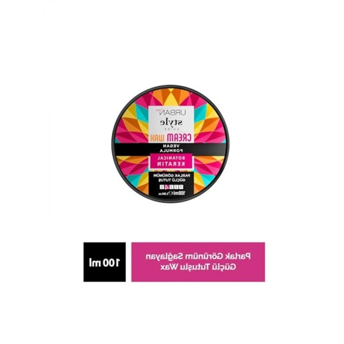 Parlak Görünüm Sağlayan Krem Wax, Güçlü Tutuş ile 100ml