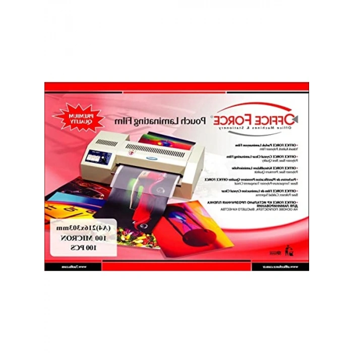 Parlak Laminasyon Filmi, A4 Boyutunda, 100lü Paket