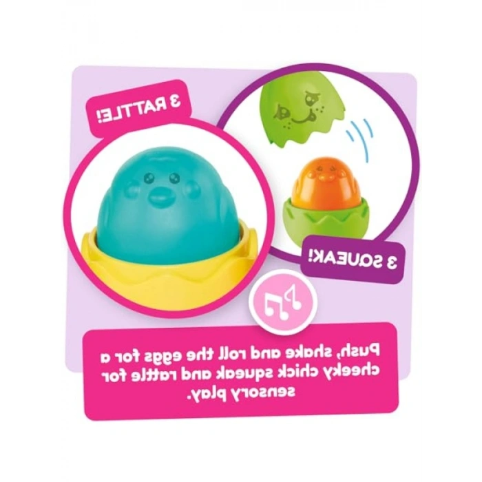 Parlak Renkli Saklambaçlı Yumurtalar