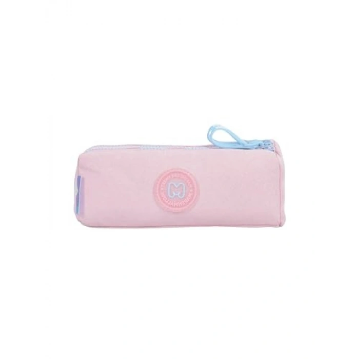 Parlak Sim Detaylı Pembe Kalem Kutusu