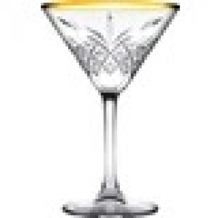 Paşabahçe Timeless Golden Touch Martini Bardağı - 230 cc - 4lü