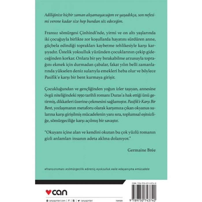 Pasifike Karşı Bir Bent - Marguerite Duras