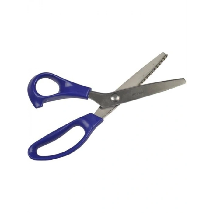 Paslanmaz Çelik 23 cm Zigzag Makas, Dekoratif Kesim İçin Özel Tasarım