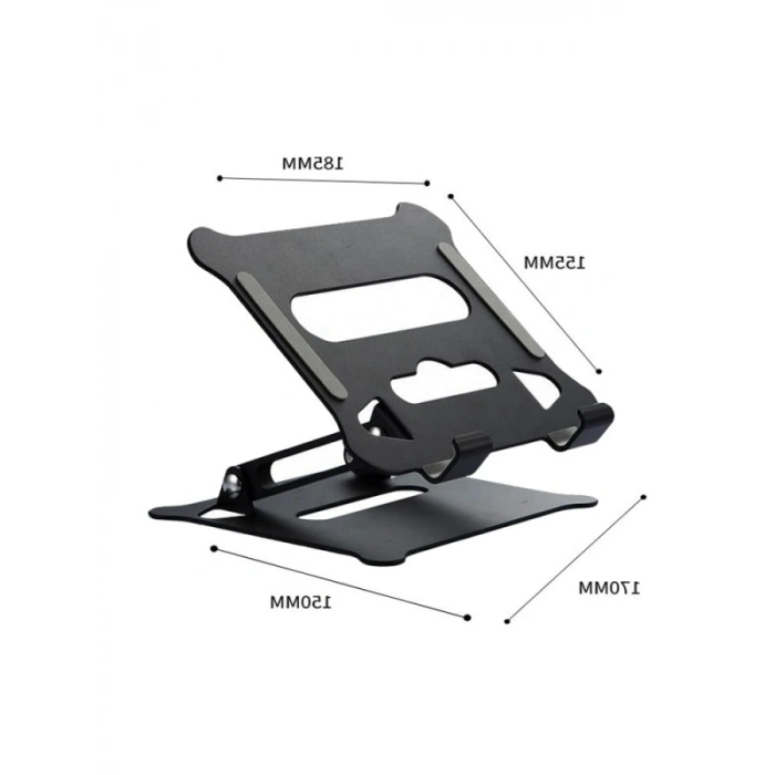 Paslanmaz Çelik Ayarlanabilir Tablet Standı - Portatif ve Ergonomik