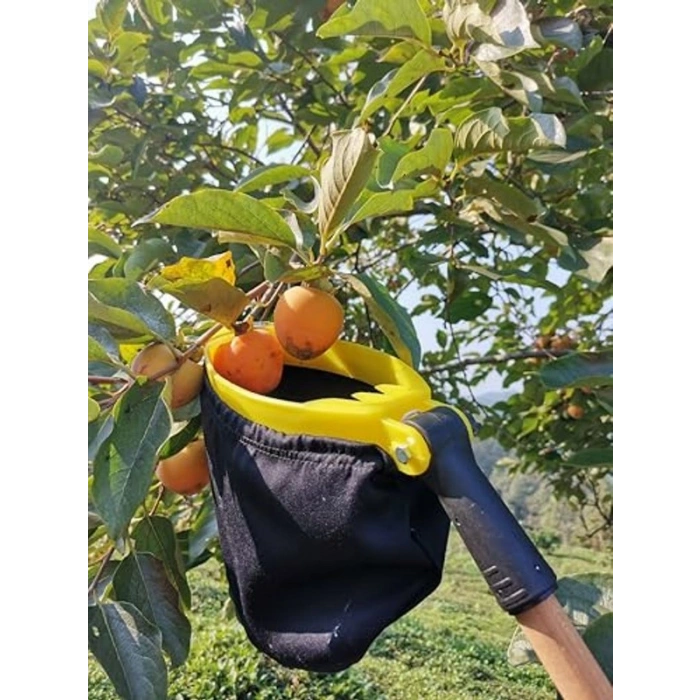 Paslanmaz Çelik Bıçaklı Meyve Toplama Aparatı - Pratik Kullanım