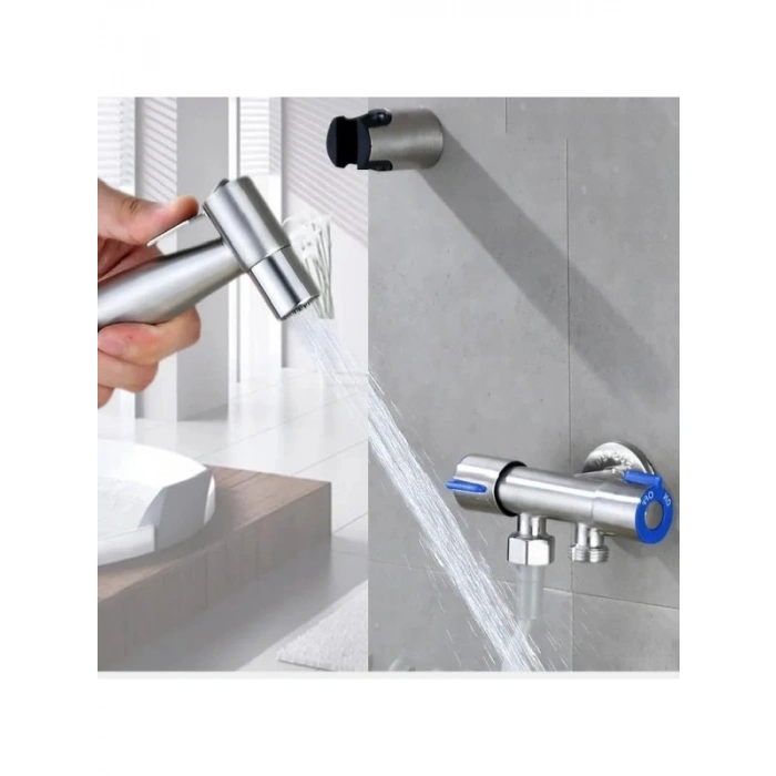 Paslanmaz Çelik Bide Seti, Kolay Kurulum Özellikli