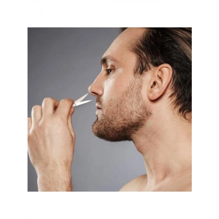 Paslanmaz Çelik Burun ve Kaş Makası - Kaliteli