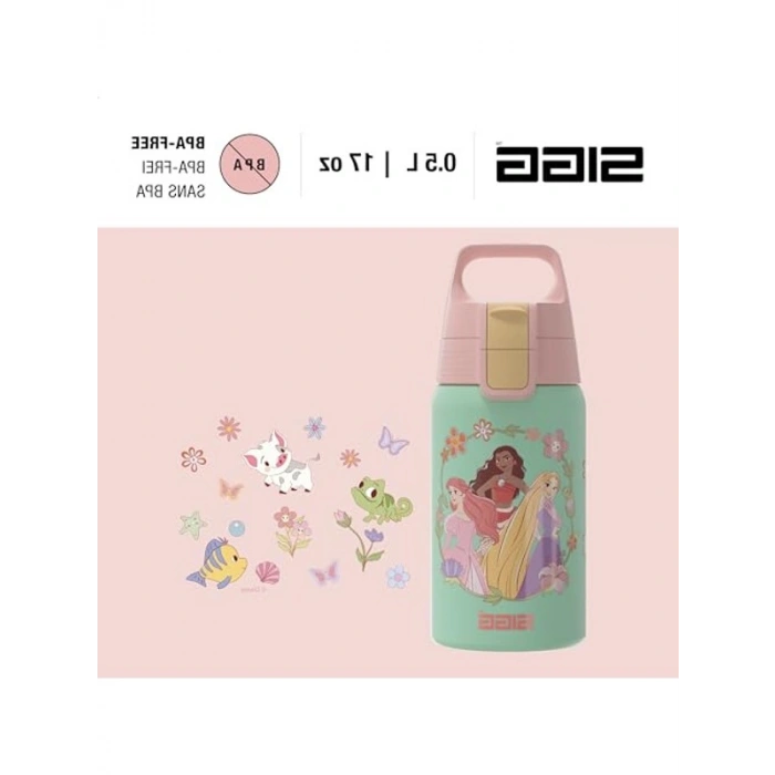 Paslanmaz Çelik Çocuklar İçin İçecek Şişesi, 0,5 L Kapasite