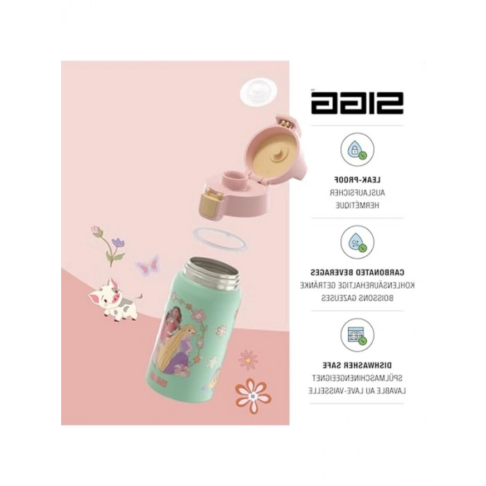 Paslanmaz Çelik Çocuklar İçin İçecek Şişesi, 0,5 L Kapasite