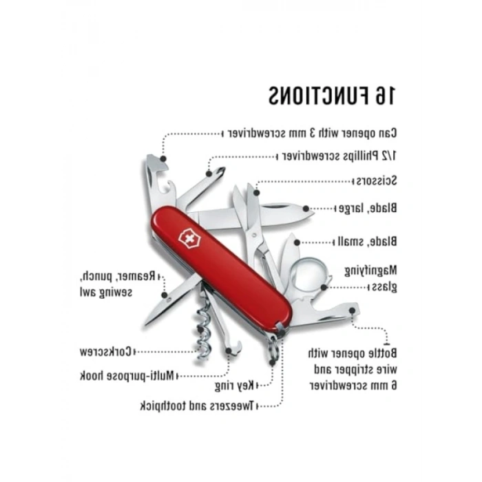 Paslanmaz Çelik Çok Amaçlı Çakı - Explorer Modeli