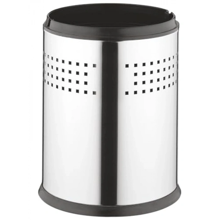 Paslanmaz Çelik Çöp Kovası - 3 Litre, Parlak Yüzey