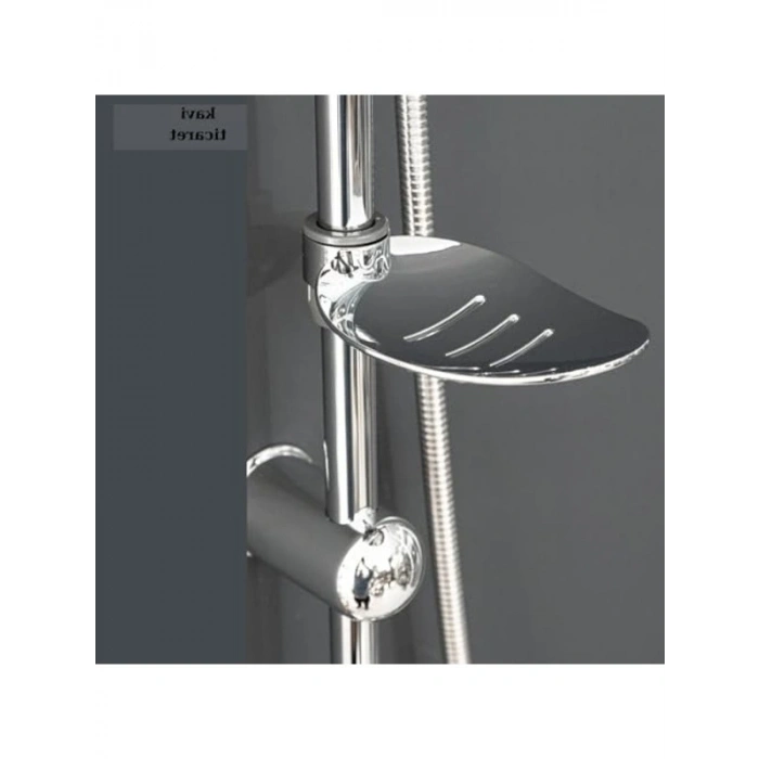 Paslanmaz Çelik Duş Sistemi Seti - Tepe ve El Duşu ile Birlikte