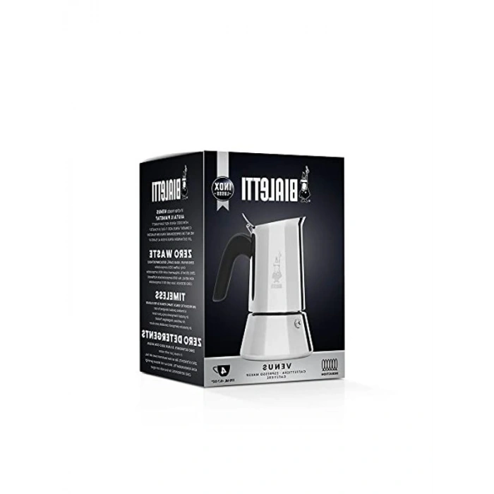 Paslanmaz Çelik Espresso Pişirici, 4 Fincan Kapasite, 170ml