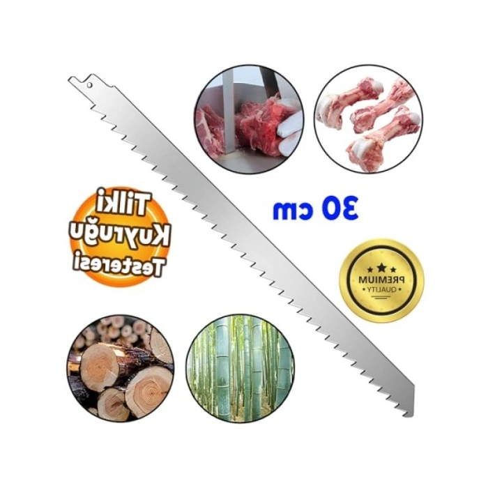 Paslanmaz Çelik Et Kemik Kesme Testeresi - 30 cm