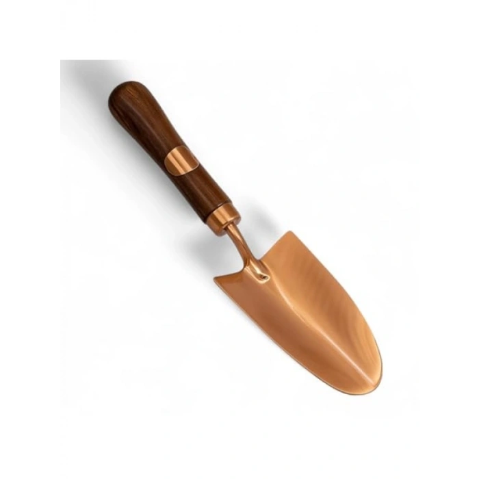 Paslanmaz Çelik Geniş Bahçe Küreği - Ergonomik Sap ile