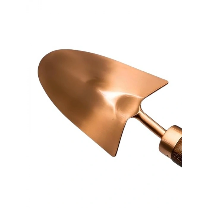 Paslanmaz Çelik Geniş Bahçe Küreği - Ergonomik Sap ile