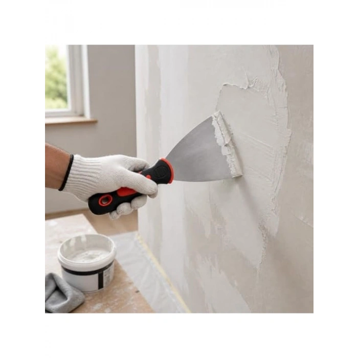 Paslanmaz Çelik İnşaat Spatulası, 100 mm Ölçü ile Dayanıklı